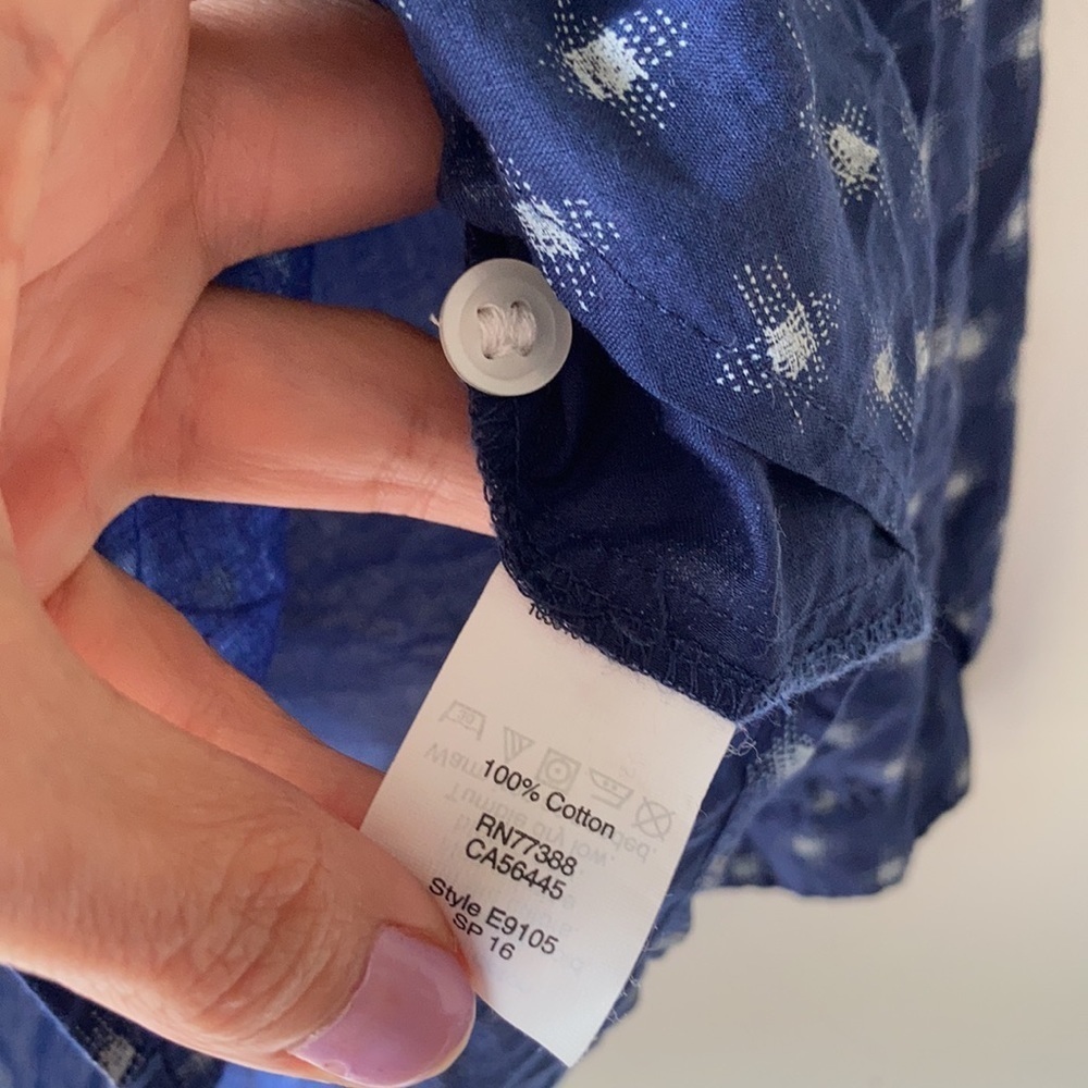 Daryl K For Madewell Ikat Blouse - Picture 6 of 7